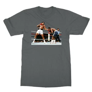 Muhammad Ali vs Joe Frazier Classic Fight Boxing Men's T-Shirt - Picture 1 of 16