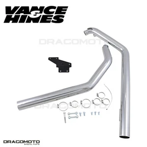 Harley FLSTFB 1584 Fat Boy Lo 2010-2011 Straightshots Full exhaust Vance & Hi... - Picture 1 of 4