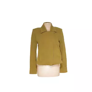 Cabi grüner Baumwollpullover mit durchgehendem Reißverschluss - Damen M - Bild 1 von 4