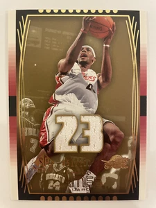 2004 Upper Deck SP Game Used Jersey /100 Lebron James Patch #63 Gold Cavaliers - Picture 1 of 15