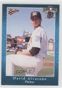 1998 Multi-Ad Sports Erie SeaWolves David Alvarado #1