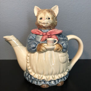 Cat Teapot for sale | eBay