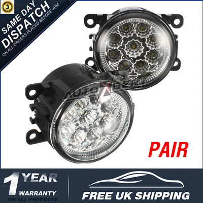 LED Front Bumper Fog Light Driving Lamp For Peugeot Boxer 290 295 207 307 407 - Image 1 of 4
