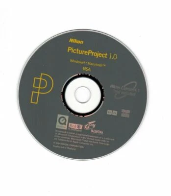 Nikon Picture Projector 1.0 CD (for Windows or Apple OS) 2004 - Image 1 of 2