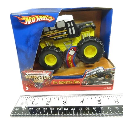 Hot Wheels Monster Jam THE MONSTER BUS - Action Wheels - New Sealed 2004 RARE - Image 1 of 4