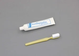 American Girl Julie Bathroom toothbrush & toothpaste tube set for 18" doll - Picture 1 of 2