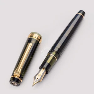 WANCHER × SAILOR size F Fountain pen "Champagne green" professional gear 21K - Picture 1 of 7