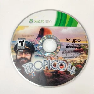 ✅ Xbox 360 Tropico 4 Disc Only No Case No Manual - Picture 1 of 1