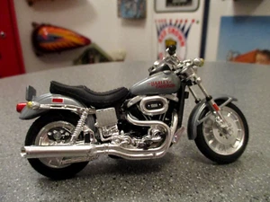 VINTAGE DIECAST MISTIO  MOTORCYCLE  HARLEY DAVIDSON 2001 FXSTS SOFTAIL SERIES 24 - Picture 1 of 5