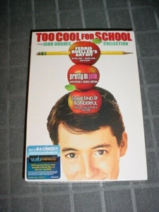 NEW 3 DVD BOX SET FERRIS BUELLERS DAY OFF PRETTY IN PINK, SOME KIND OF WONDERFUL - Imagen 1 de 3