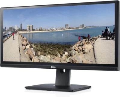 DELL U2913WMT 29" 2560 x 1080 ULTRA WIDE  MONITOR SCREEN HDMI VGA - Image 1 of 4