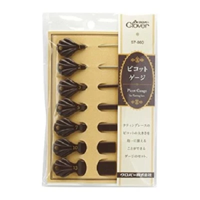 CÉBOL CALIBRE PICOT para herramienta de lanzadera de encaje de JAPÓN Foto 1 de 2