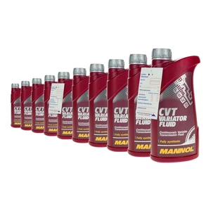 10 (10x1) Liter MANNOL CVT Automatik Getriebeöl/ ATF Öl für VW, Audi, Ford, MB - Bild 1 von 1