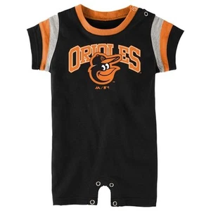Baltimore Orioles Mameluco Mono Negro Bebé Body MLB - Imagen 1 de 1