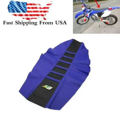Pinza de cubierta de asiento para 96-2023 YAMAHA YZ 125 YZ 250 TODO NEGRO/AZUL COSTILLAS YZF450 Foto 1 de 4
