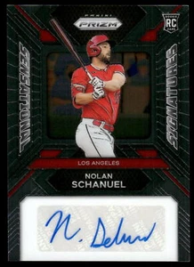 2024 Panini Prizm Baseball NOLAN SCHANUEL SENSATIONAL SIGNATURE AUTO RC #SS-NS - Picture 1 of 2
