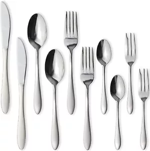 Nagao Tsubame Sanjo Abendessen Besteck Set 10 Stück Löffel Gabel Messer HERGESTELLT IN JAPAN - Bild 1 von 5