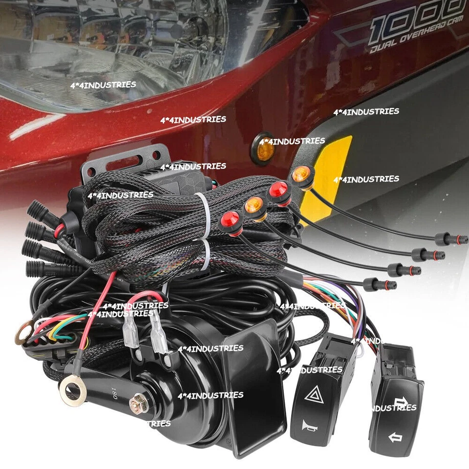 Kit de señal de giro UTV con LED para Yamaha Wolverine RMAX2 RMAX4 X2 1000 X4 2021-2024 Foto 1 de 4