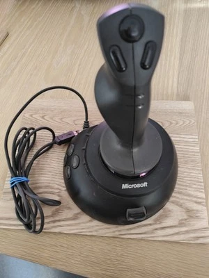 Microsoft SideWinder Joystick USB Genuine Tested Working HOTAS - Image 1 of 4