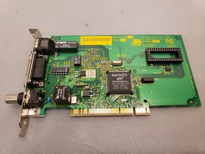 Vintage 3Com Etherlink XL PCI 3C900B BNC,RJ-45,AUI 03-0148-000 RevA Network Card - Image 1 of 3