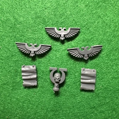 Warhammer 40k Space Marines Aquila Upgrade Icon Bit Lot GW Games Workshop GW 🟢 - Image 1 of 4