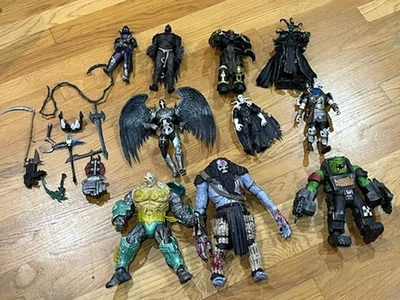 Mcfarlane Toys Spawn Megafig Marvel Action Figure Lot - Image 1 of 4