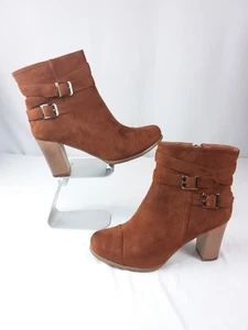 Heart's Collections Haley-03 camelfarbene Damenstiefel Größe 10 - Bild 1 von 7