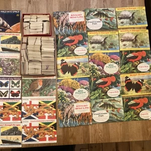 Job Lot Brooke Bond Tea Card Albums x 24 & 2 Boxes Of Cards - Picture 1 of 6