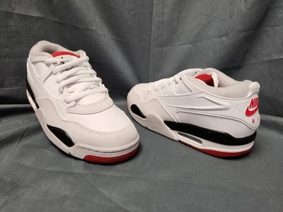 Nike для мальчиков Air Jordan 4 RM (GS) кроссовки сетки белый красный размер 5 новый без коробки! - Изображение 1 из 4