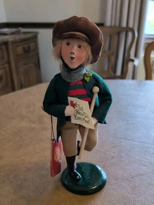 VHTF Byers' Choice A Christmas Carol Tiny Tim 200th Birthday 2012 10.5" - Picture 1 of 12