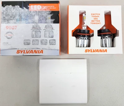 Sylvania 9007 LED Powersport Headlight Bulbs Off-Road Use/Fog Lights Open Box - Image 1 of 4