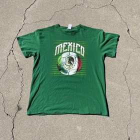 Mexico Futbol shirt green keep calm VIVA MEXICO cabr*nes soccer (L) Large