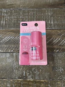 B.Pure Lip Jelly & Cheek Tint~Peony~Hyaluronic Acid~Buildable Color~ New - Picture 1 of 5