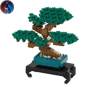 nanoblock Culture Bonsai Pine Sight to See Series Building Kit - Picture 1 of 4