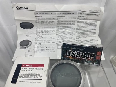 [MINT] Canon 77mm Circular PL-C II Lens Filter From JAPAN No tariffs - Image 1 of 3