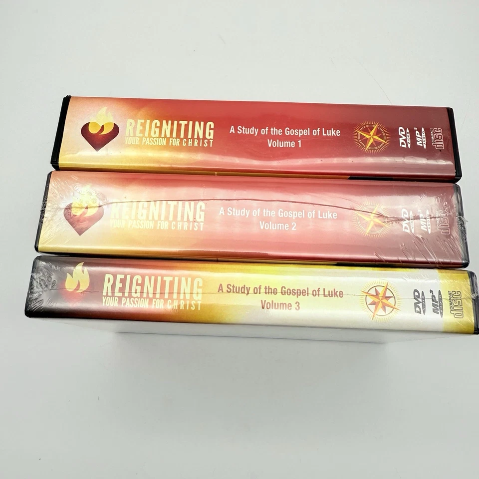 Reigniting Your Passion for Christ DVD Video MP3 Audio Vol 1, 2, 3 Foto 1 de 4