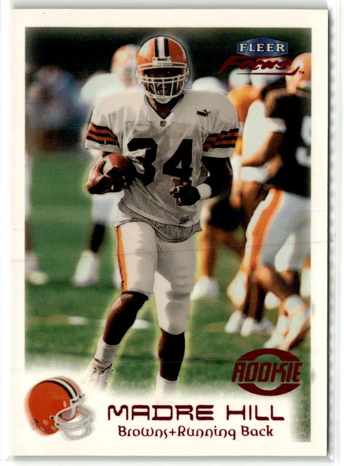 Madre Hill SN,RC Cleveland Browns 1999 Fleer Focus #146R - Image 1 of 2