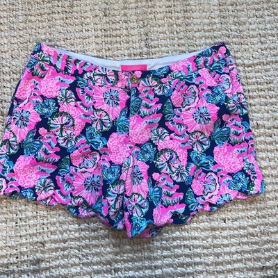 Pantalones cortos florales Lily Pulitzer para mujer talla 14 Foto 1 de 4
