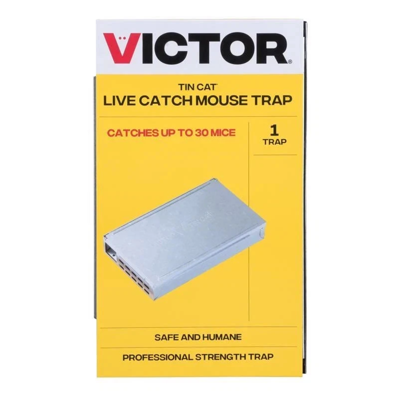 Woodstream Victor Tin Cat Repeating Mouse Trap 072868133107