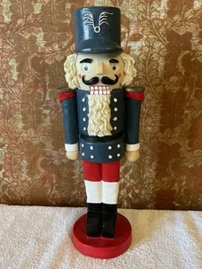 Lot 43 - Resin Soldier Figure, 12” Tall, Dutch Blue, 3.25” Base - Picture 1 of 6