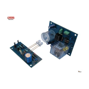 KIT barriera infrarossi IR fotocellula 50m 12V DC con uscita a relè - Imagen 1 de 1
