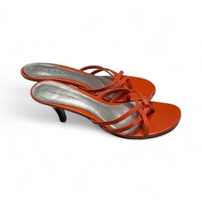 Naranja Brillante 🍊 Tacones Gatito Por Predicciones Talla Mujer’s 9 Foto 1 de 4
