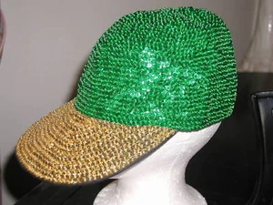 GORRA DE BÉISBOL GREEN BAY PACKERS EQUIPO DE FÚTBOL AMERICANO DE LA NFL COLORES TODAS LAS LENTEJUELAS ¡NUEVA! - Imagen 1 de 1