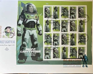 AFDCS 5709-11 Buzz Lightyear Uncut Sheet Supercachet Cardstock DCP - Bild 1 von 1