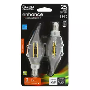 LED FEIT FLAME 25W EQ SW - Picture 1 of 1