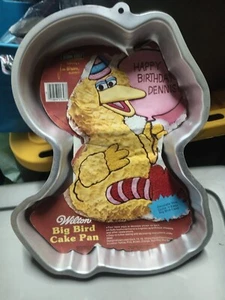 NOS Vintage 1983 Wilton Sesame Street Big Bird Cake Pan #2105-3653, 502-3401 - Picture 1 of 2