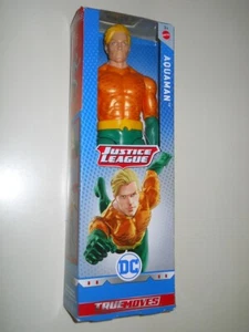 FIGURA DE ACCIÓN AQUAMAN (12") (2018) DC JUSTICE LEAGUE (TRUEMOVES) MATTEL - Imagen 1 de 1