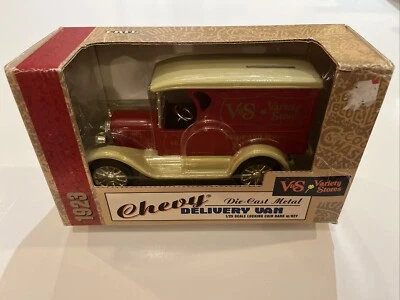 ERTL 1923 Chevy Delivery Van Diecast Bank V&S Variety Stores   1/25 B425 - Image 1 of 4