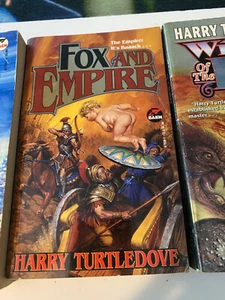 Lote de bolsillo vintage #295 Fox and Empire Harry Turtledove novela SF - Imagen 1 de 1