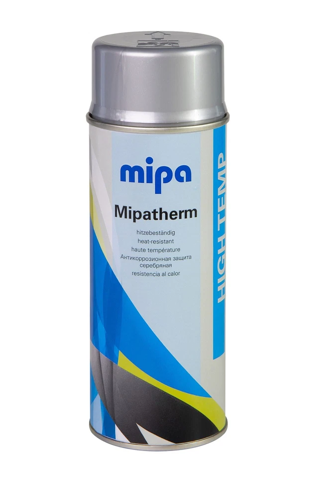 Mipatherm Spraydose silber 800°C hitzebeständig 400ml Thermolack Auspufflack - Bild 1 von 1